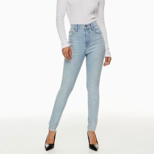 Aritzia Denim Forum Sky‎ Blue The Lola High Rise Skinny Jeans Size 28